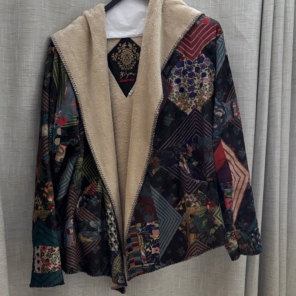 Johnny Was Imagination Sherpa Jacket